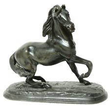 Alte Bronze ? Pferde Figur Pferdefigur Bronzefigur ? 14cm Pferd horse Skulptur
