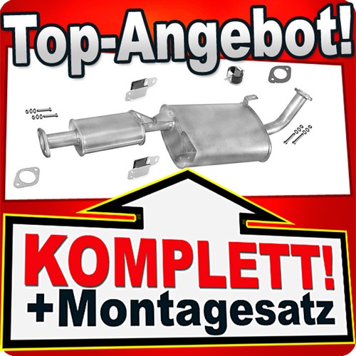 Mittelschalldämpfer für ford - mittelschalldämpfer,