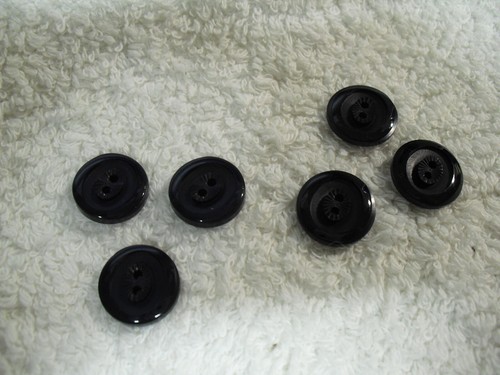 Knöpfe 15mm dunkelblau - , oder