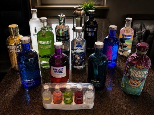 Absolut vodka sammlung - absolut, |