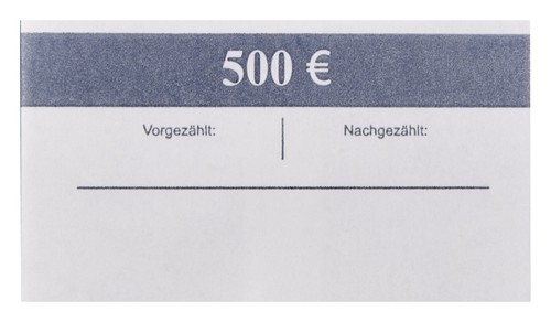Euro banderolen für 100 - für,