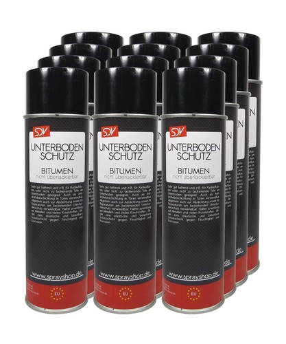 12x 500ml unterbodenschutz - 12x,