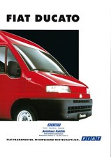 1995 PROSPEKT FIAT DUCATO - Kastenwagen / Kombi / Fahrgestell / Panorama- 11/95