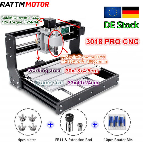 Cnc fräsmaschine 3 - fräsmaschine,