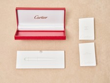 Cartier Kugelschreiber Präsentationsbox und Handbuch Garantie Diabolo COST0020