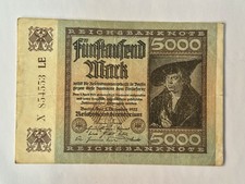 Notgeld, Inflation, Reichsbanknote, 1922, Inflationsgeld, Deutsches Reich