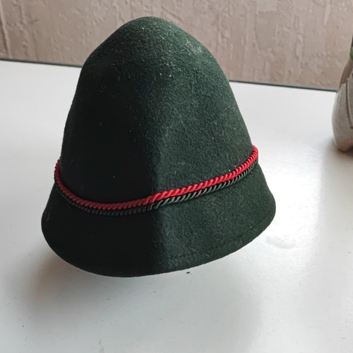 Seppelhut grün mit kordeln - grün,, 2