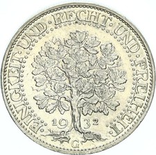 Weimarer Republik 5 Reichsmark