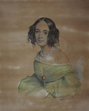Portrait einer jungen - , frau