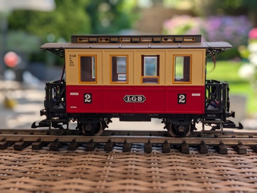 Lgb spur personenwagen mit - g,