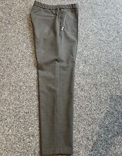 Neu: Hugo Boss Chino Hose Medium Large 50-52 grau 100% Stretch Herren M-L