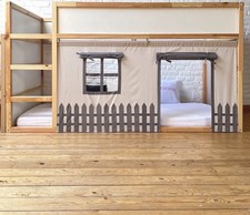 Vorhang für IKEA KURA Bett