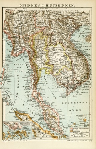 Hinterindien siam kambodscha - hinterindien,