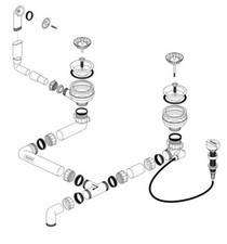 BLANCO 218407 Ablaufgarnitur 2