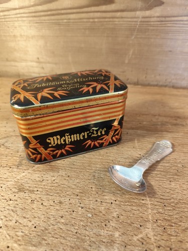 Meßmer teedose blechdose - teedose,