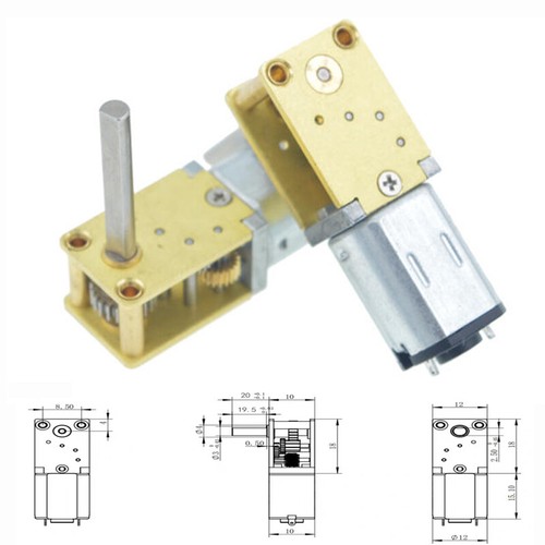 12v large torque mini - 6v,