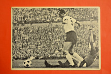 Bergmann Fußball WM 1966 Postkarte AK - Der eisenharte Willi Schulz ungeklebt