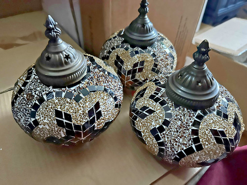 Set mosaik lampenschirm - set,