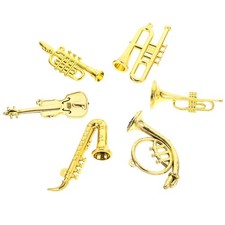 6 Pcs Puppenhaus Musikinstrumente Miniaturinstrument Mini-Haus-