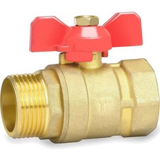 Kugelhahn Messing 1 Zoll mit