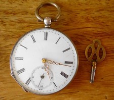 Schöne Taschenuhr , argent T