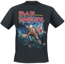 Iron maiden shirt - iron, pom