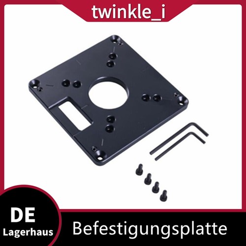 Alu befestigungsplatte - alu,