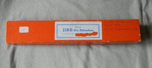 Ddr ziro dia rähmchen - ddr, karton