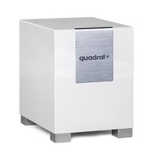 Quadral Qube 8 aktiv Subwoofer Farbe weiss Neuware Ab lager Down Fire
