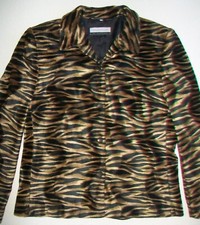 Blazer Gr. 38 SELECTION Animalprint Fellimitat neu