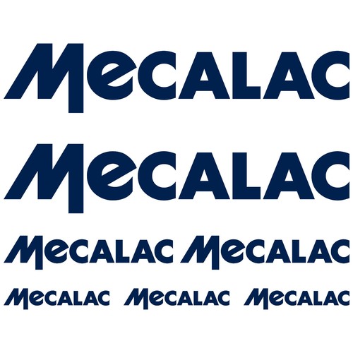 Mecalac aufkleber sticker - mecalac,