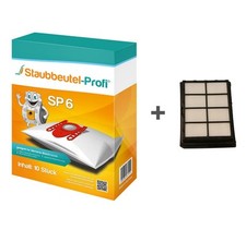 10 Staubsaugerbeutel 1x HEPA