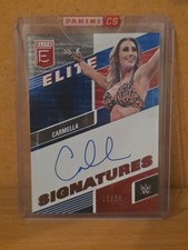 2023 Panini Donruss Elite WWE Carmella Autogramm zu /25