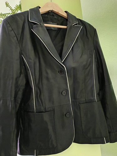 Damen lederblazer - damen,