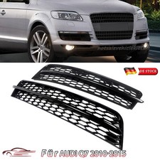Für Audi Q7 2010-2015 Lüftungsgitter Nebelscheinwerfer Wabengrill Kühlergrill