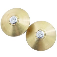 Oeding-Erdel Ohrstecker Brillant 750er Weiß- und Gelbgold