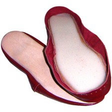 Ledersohle für Hüttenschuhe