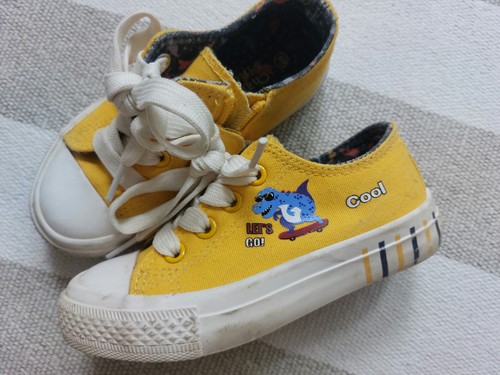 Kinderschuhe chucks gelb - in,
