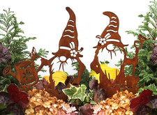 2er Set Zwerge Roststecker