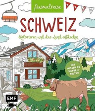 Ausmalreise Schweiz Ein