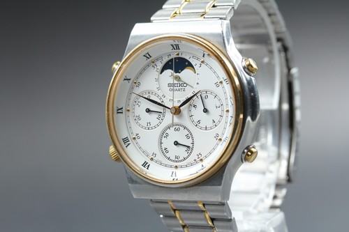 Seiko mondphase chronograph - seiko,