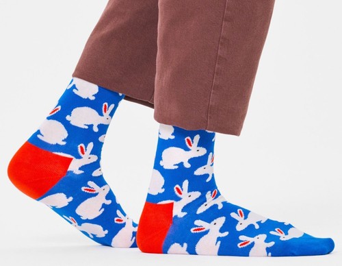 Happy socks socken bunny - happy,