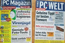 PC WELT 2/2004 & PC Magazin 2/2004 + CD  ...