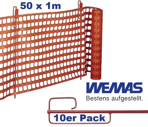 Wemas fangzaun m orange - fangzaun, 50