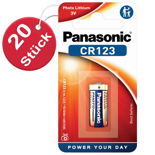 Panasonic lithium cr123 - panasonic,
