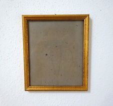 Art Deco Rahmen Holz vergoldet