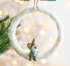 Weihnachtswichtel Weihnachtsdeko weiß Farbe Stern Liebe rund Basteln mit Seil