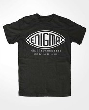 Enigma T-Shirt Schwarz  Rotor