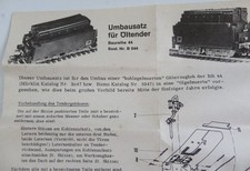 Umbausatz für Tender