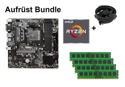 Bundle msi b450m pro vdh - bundle, +